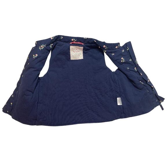 Hanna Andersson 2 in 1 Jacket with Floral Vest‎ in Imagine Pink Size 6-7 120cm - Picture 5 of 10